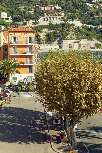 Francia, Costa Azul, Villefranche. Vista urbana típica — Foto de Stock