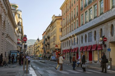 cote d'azur, Fransa. Şehir güzel, görüntüsü