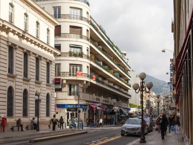 Fransa, cote d'azur, güzel, 18 Ekim 2013. tipik kentsel bakmak. güzel - Fransız Riviera resort ituristichesky şehridir