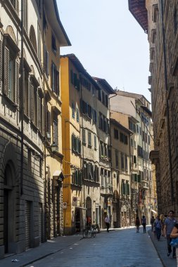 Floransa, İtalya ' da 23 Haziran 2012. tipik kentsel görünümü