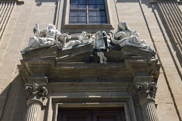 Florence, Italy , June 23, 2012. Tipical architectural details — Stock Photo, Image