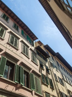 Floransa, İtalya ' da 23 Haziran 2012. tipik mimari detaylar