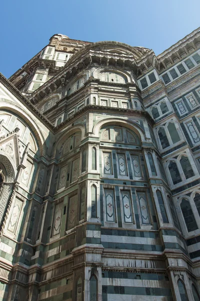 Florence, Italie, le 23 juin 2012. Cathédrale Santa Maria del Fiore, (Santa Maria del Fiore, Duomo de Florence), détails architecturaux — Photo