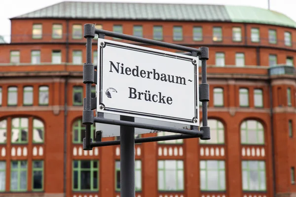 Hamburg, Almanya, eski binaların Mimari Detaylar — Stockfoto
