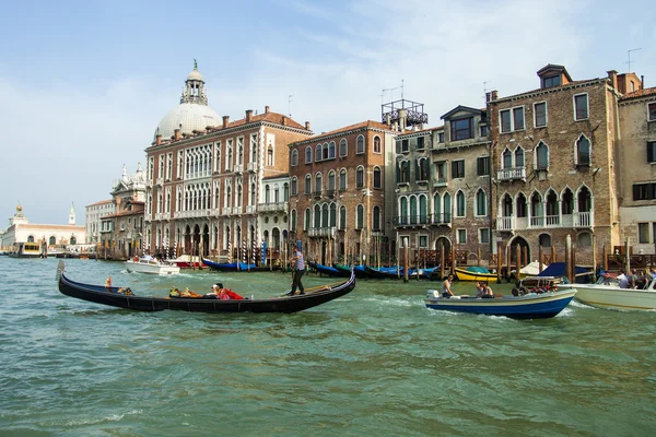 Venedik, İtalya, 20 Haziran 2012. Büyük Kanal (canal grande görünümünü) — Stok fotoğraf