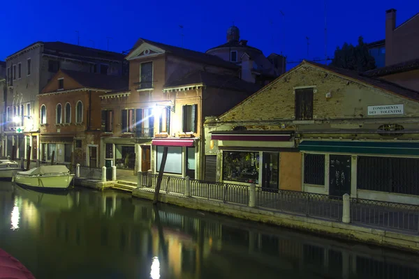 İtalya, Venedik. akşam tipik kentsel görünümü — Stok fotoğraf