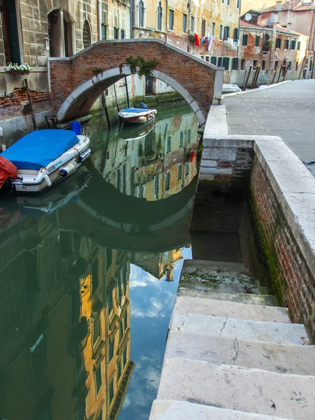 Italien, Venedig. Typische Stadtansichten — Stockfoto