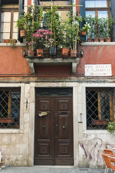 Veneza, Itália. Detalhes arquitectónicos — Fotografia de Stock