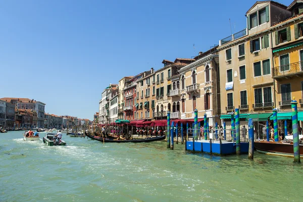 Italië Venetië. uitzicht op het grand canal — Stockfoto