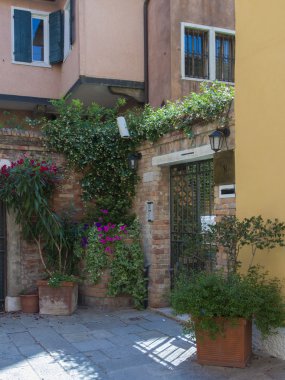 İtalya, Venedik. tipik kentsel görünümü