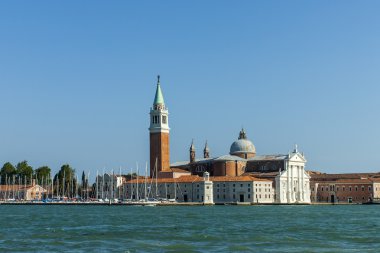 İtalya, Venedik. Venedik Lagünü adaların görünümü