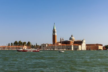 İtalya, Venedik. Venedik Lagünü adaların görünümü