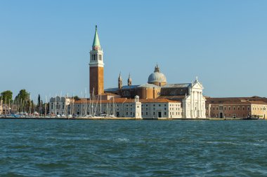 Venedik, İtalya. Venedik Lagünü adaların görünümü