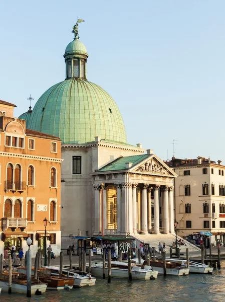 Venice, Italy, Church of St. Simon — Stock Photo, Image