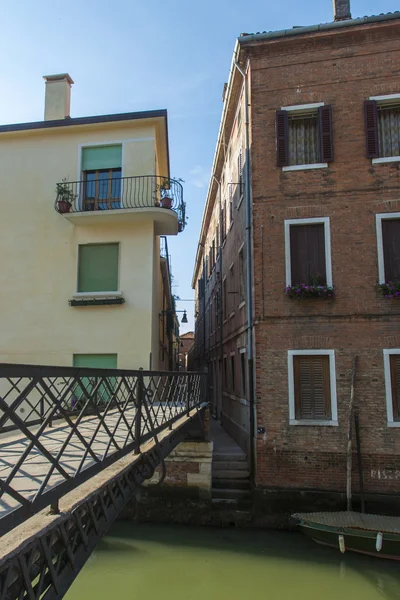 Venedig, Italien. moderne Häuser im Inselteil der Stadt — Stockfoto