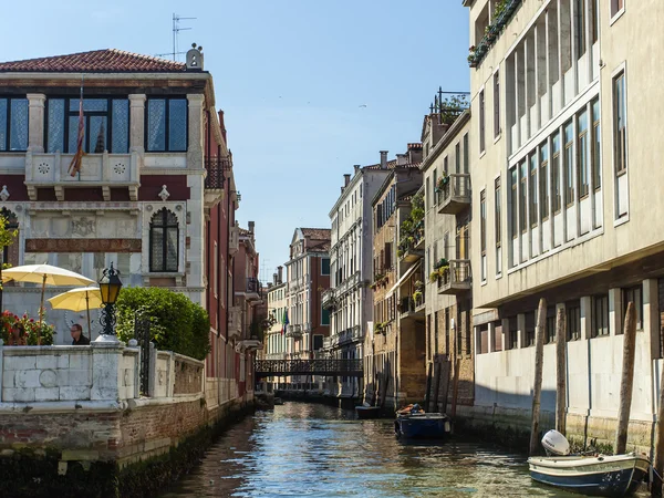Wenecja, Włochy. typowy widok miejski — Zdjęcie stockowe