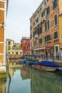 İtalya, Venedik. Şehir Manzaralı