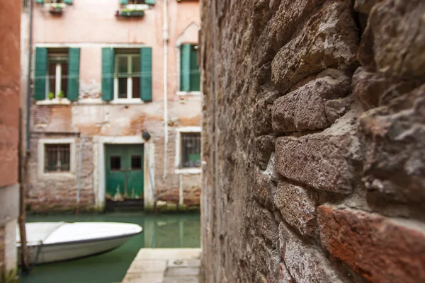 İtalya, Venedik. Şehir Manzaralı chanel için — Stok fotoğraf