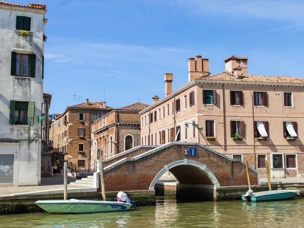 Venice, Italy, June 26, 2012 . Typical urban view — Stock Photo, Image