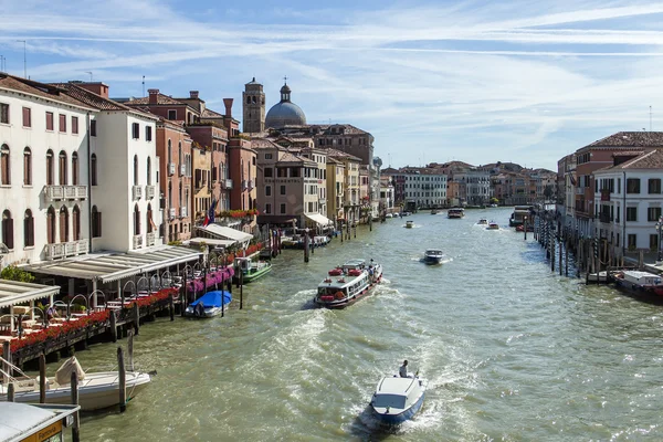 Italië Venetië. uitzicht op het grand canal — Stockfoto