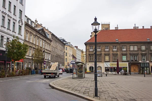 Viena, Áustria, 28 de outubro de 2011. Uma arquitetura típica para parte histórica da cidade — Fotografia de Stock