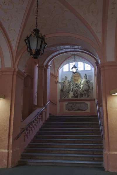 Austria, antica abbazia nella città di Melk — Foto Stock