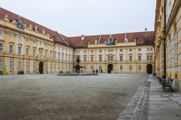 Austria, ancient Abbey in the city of Melk — Stock Photo, Image