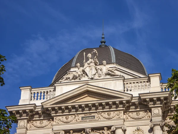 Wien, Österrike. typiska arkitektoniska detaljer — Stockfoto