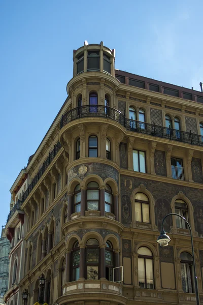 Viena, Austria. Detalles arquitectónicos típicos de edificios históricos — Foto de Stock
