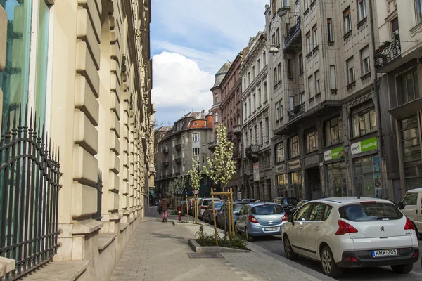 Budapest, Hungría. Vista urbana típica — Foto de Stock