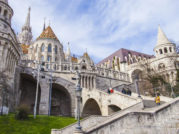 Budapest, Ungern. fiske bastion — Stockfoto