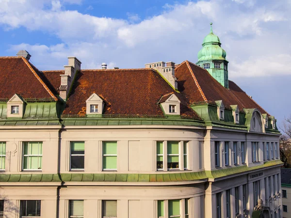 Viyana, Avusturya. tarihi binaların tipik mimari detaylar — Stok fotoğraf