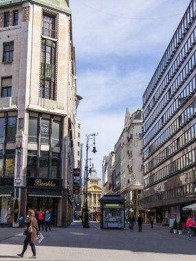 Budapeşte, Macaristan. tipik kentsel görünümü