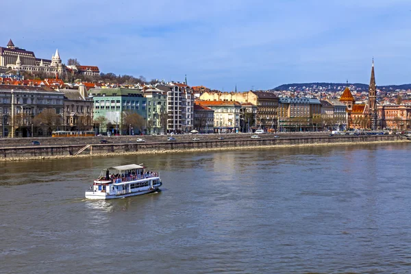 Будапешт, Венгрия. Типичный вид на город — стоковое фото
