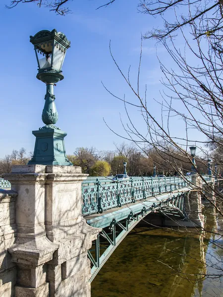 Будапешт, Венгрия. Городской общественный парк Варошлигет  . — стоковое фото