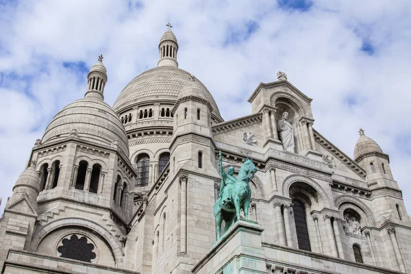 Parigi, Francia. Dettaglio architettonico del Sacre Coeur — Foto Stock