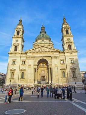 Budapeşte, Macaristan. st. stephen Bazilikası mimarisi