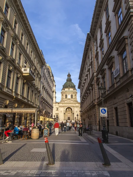 Budapest, Hungría. Vista urbana típica — Foto de Stock