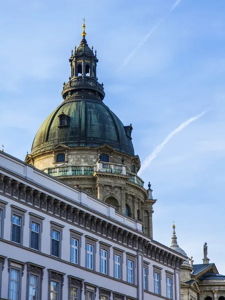 Budapest, Węgry. detalu architektonicznego Bazyliki Świętego Stefana — Zdjęcie stockowe