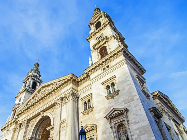 Budapest, Ungheria. Dettaglio architettonico della Basilica di Santo Stefano — Foto Stock