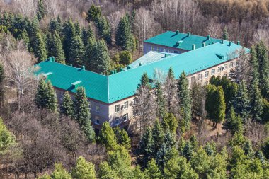 Budapeşte, Macaristan. şehrin tarihi evlerin tipik mimari detaylar