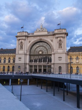 budapesht, Macaristan. Keleti tren istasyonu