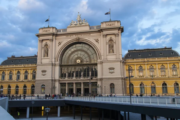 Budapesht , Hungary . Keleti Train Station — Stock Photo, Image