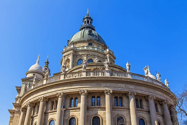 Budapest, Ungheria. Dettaglio architettonico della Basilica di Santo Stefano — Foto Stock