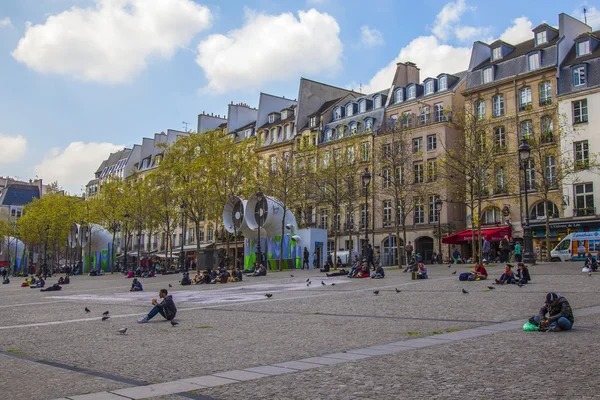 Párizs, Franciaország, május 2, 2014-re. kilátás nyílik a városra — Stock Fotó