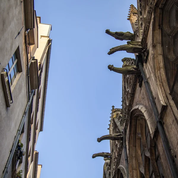 Paris, Frankrike. typiska arkitektoniska detaljer — Stockfoto