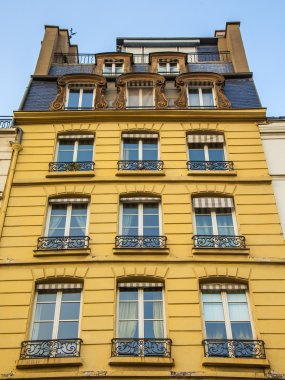 Paris, Fransa. tipik mimari detaylar