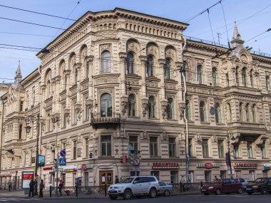 St. petersburg, Rusya. tipik kentsel görünümü