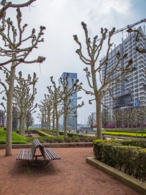 Paris, Fransa, 3 Mayıs 2013. la defense bölgesinde modern mimari
