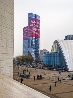 Paris, Fransa, 3 Mayıs 2013. la defense bölgesinde modern mimari
